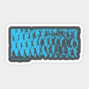 Chasing Scale Fly Fishing Adventure Travel Sticker